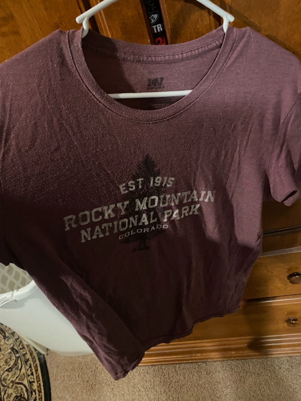 MV Sport Maroon Graphic Tee